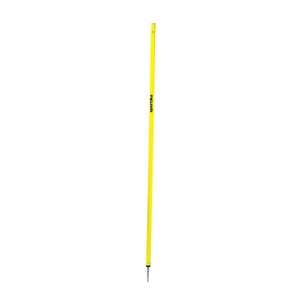 Slalomová tyč SPORTIKA žltá s hrotom 170 cm