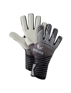 ERIMA brankárske rukavice FLEX RD Pro čierna sivá biela