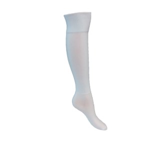 Štulpne ponožkové biela