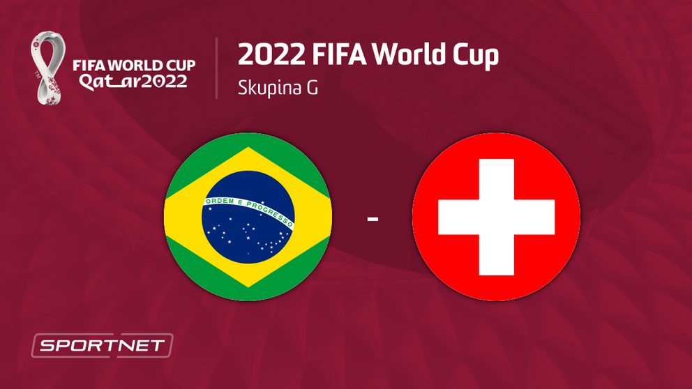 Brazília - Švajčiarsko: ONLINE prenos zo zápasu na MS vo futbale 2022 dnes.