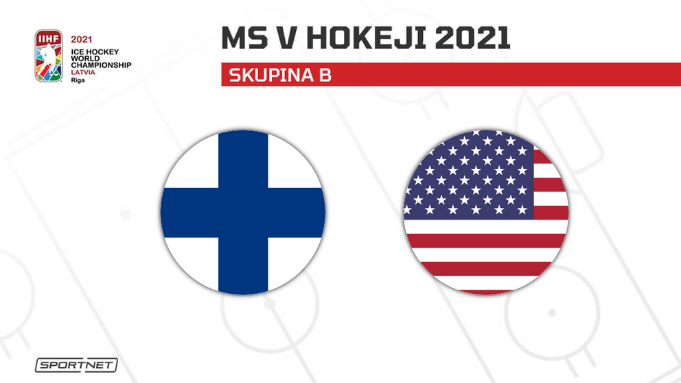 Fínsko vs. USA: ONLINE prenos z MS v hokeji 2021 dnes.