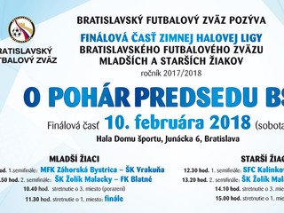 BFZ: O Pohár predsedu BSK