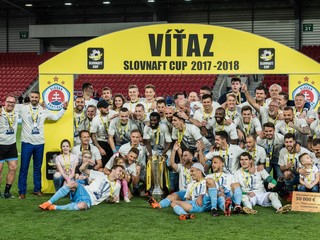 SLOVNAFT CUP - Víťazom Slovan Bratislava, vo finále zdolal Ružomberok