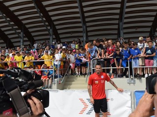 SLOVENSKO A – Hamšík: Maradonovi som sa vyrovnal len v počte gólov, on bol jedinečný