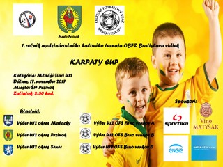 Už zajtra na KARPATY CUP 2017 v kategórii U12 v Pezinku