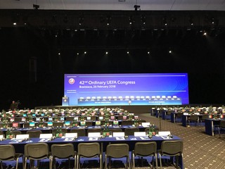 V Bratislave svetová funkcionárska špička na 42. riadnom kongrese UEFA