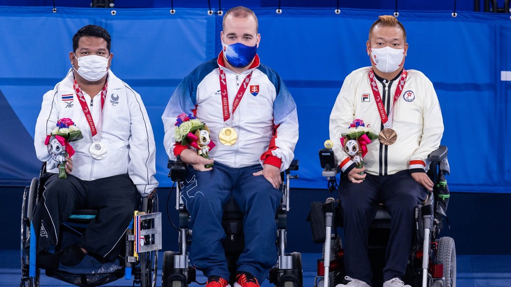 Slovensko má ďalšie paralympijské zlato. Získal ho boccista Andrejčík