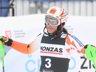 Petra Vlhová skončila v slalome v Špindlerovom Mlyne štvrtá.