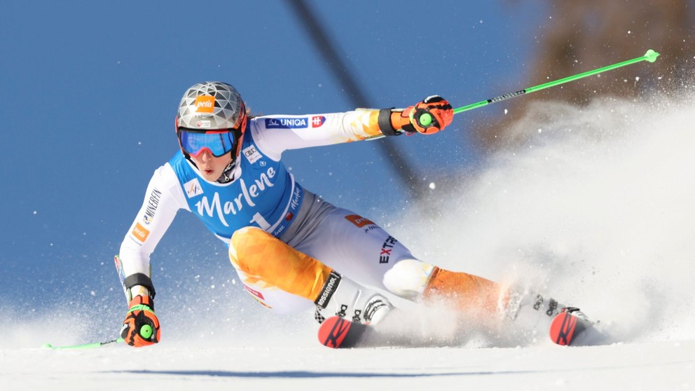 ONLINE prenos: Petra Vlhová dnes ide obrovský slalom v Kronplatzi 2023 (1. kolo).