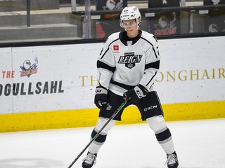 Martin Chromiak v drese Ontario Reign v AHL.