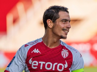Wissam Ben Yedder v drese AS Monaco.