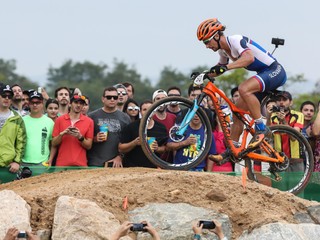 Peter Sagan štartoval na horskom bicykli na olympiáde v Rio de Janeiro 2016.