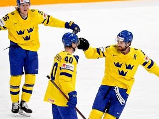 VIDEO: Pozrite si zostrih zápasu Švédsko - Lotyšsko na MS v hokeji 2022