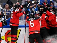 VIDEO: Pozrite si zostrih zápasu Švédsko - Kanada na MS v hokeji 2022