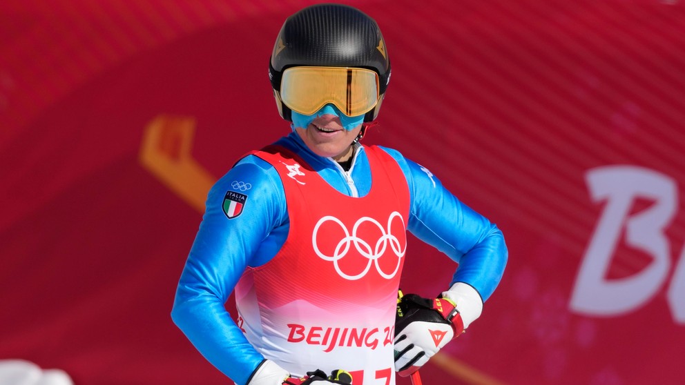 Sofia Goggiová na ZOH v Pekingu 2022.