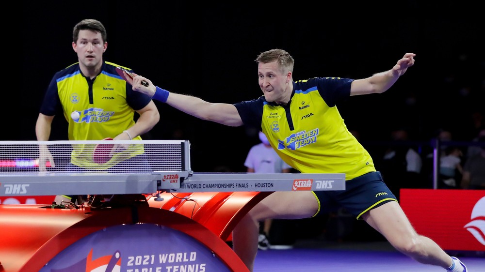 Švédski stolní tenisti vyhrali na MS štvorhru, zvyšok brala v Houstone Čína