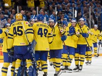 VIDEO: Pozrite si zostrih zápasu Fínsko - Švédsko na MS v hokeji 2022