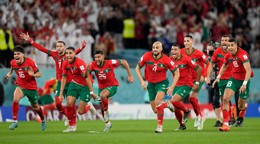 Futbalisti Maroka po postupe do štvrťfinále MS 2022.