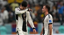 Sklamanie futbalistov Nemecka na MS v Katare 2022.