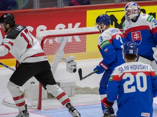 Slovenskí hokejisti nestačili ani na Kanadu. Opäť strelili iba jeden gól