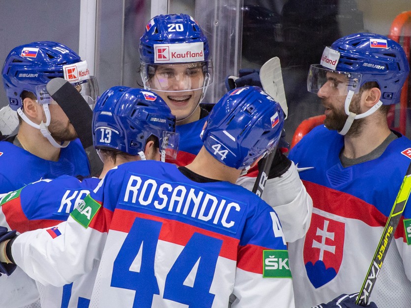 Slovenskí hokejisti v zápase o všetko zdolali Dánov a postúpili do štvrťfinále