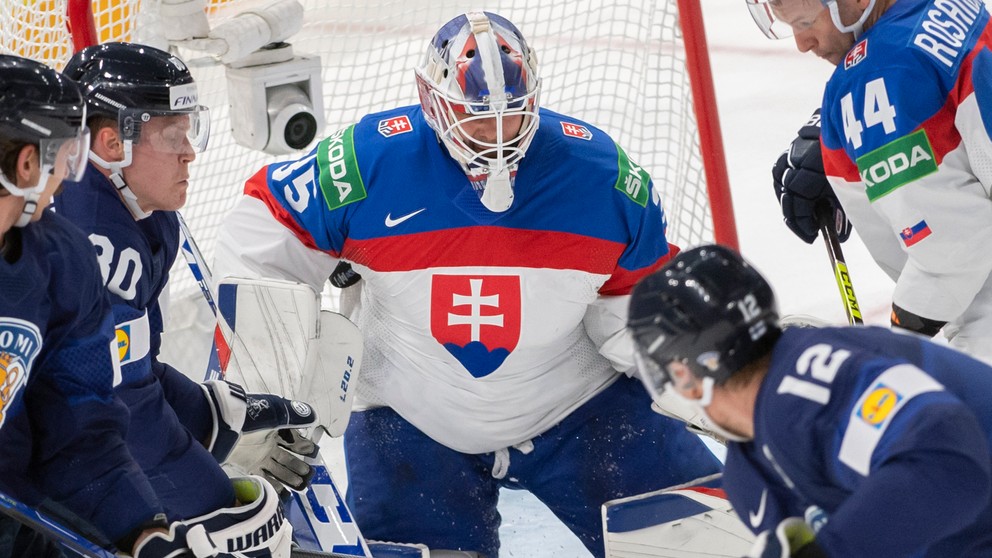 Slovensko - Fínsko: Slovenskí hokejisti prehrali vo štvrťfinále 2:4 a končia na MS v hokeji 2022.