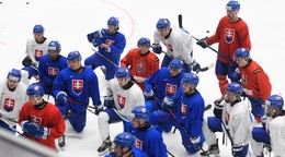 Slovenskí hokejisti do 20 rokov.