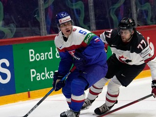 VIDEO: Pozrite si zostrih zápasu Slovensko - Kanada na MS v hokeji 2022