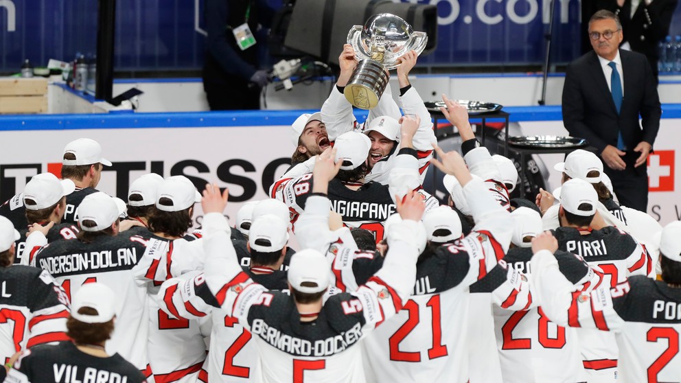 Kanada vyhrala MS v hokeji 2021.