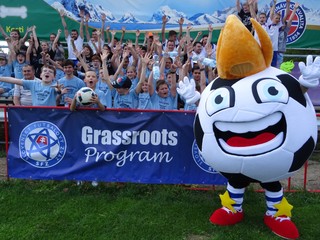 Grassroots - Festival futbalu pre nepočujúce deti v Bratislave