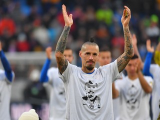 Marek Hamšík sa ukončil reprezentačnú kariéru v zápase Slovensko - Čile.