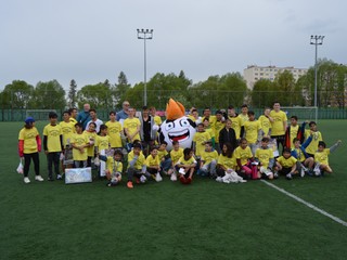 Festivaly futbalu detí z detských domovov v Šali a Liptovskom Mikuláši