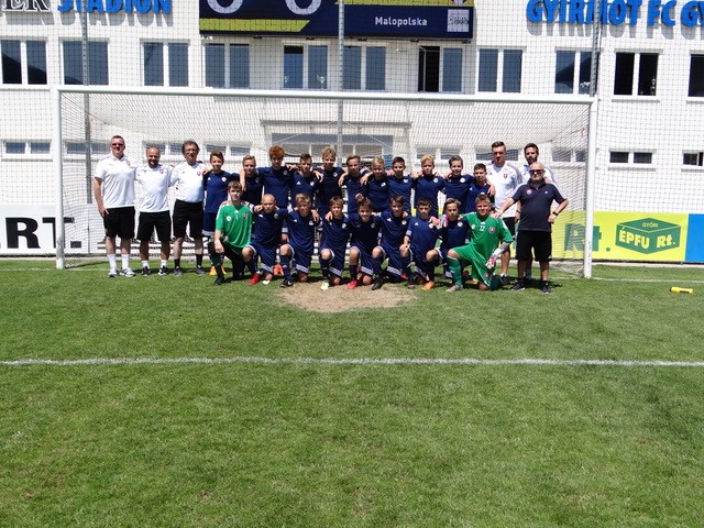 Výber BFZ U14 tretí na turnaji V4 v Győri