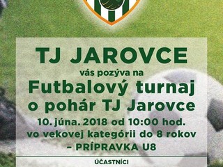 Futbalový turnaj o pohár TJ Jarovce U8