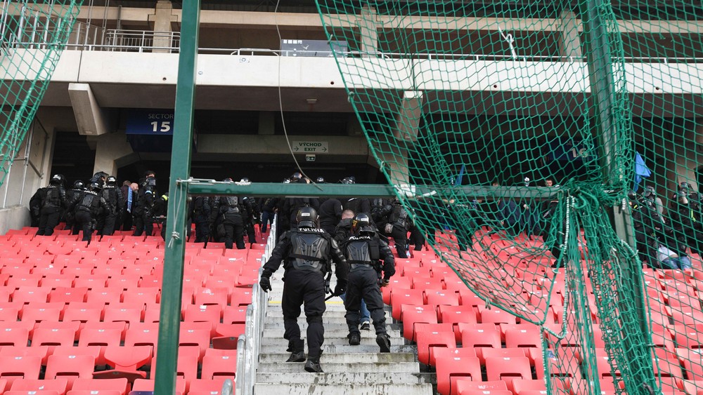 FOOTBALL: The head of the police reacts to the traditional derby Spartak Trnava – Slovan Bratislava