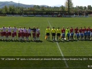 VIDEO: Dánsko víťazom turnaja Slovakia Cup 2011