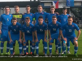 16-ka porazila Česko gólom Čecha 1:0