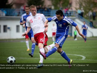 VIDEO: Tipos Slovakia Cup 2012: Slovensko - Dánsko 1:3