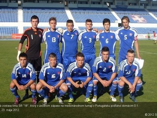 Tím SR "18" prehral na turnaji v Portugalsku s domácimi 0:1