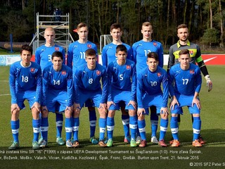 UEFA Development Tournament: Švajčiarsko "16" - Slovensko "16" 0:1