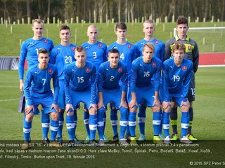 UEFA Development Tournament: 16-ka podľahla Anglicku až v penaltovom rozstrele