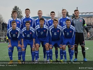 16-ka zdolala v Skopje Macedónsko 3:1