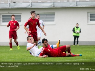 VIDEO: Slováci na záver podľahli Španielom 1:3