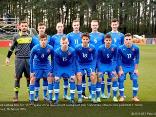 UEFA Development Tournament: Slovensko "16" - Francúzsko "16" 0:1