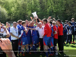 Tipos Slovakia Cup 2012 - o 1. miesto: Dánsko - Česko 0:1