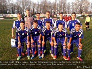 4 Nations Tournament: Belgicko "16" - Slovensko "16" 2:1