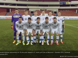 Memoriál V. Granatkina 2015: Litva "18" - Slovensko "18" 0:0, 3:4 p.k.