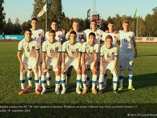 4 Nations Cup 2014: Švédsko "18" - Slovensko "18" 1:1