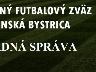 Úradná správa č. 9