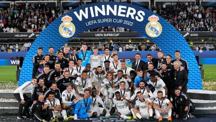 Real Madrid triumfoval v súboji o Superpohár UEFA 2022.